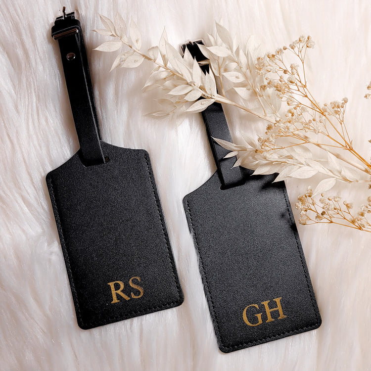 Custom - Luggage Tag, Small Initials