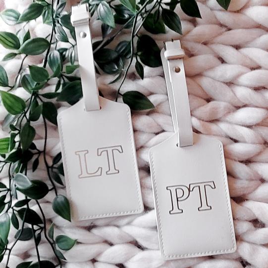 Custom - Luggage Tag, Block Initials