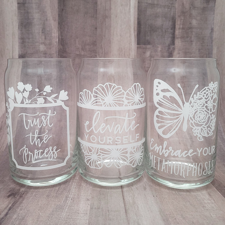 Soda Can Glass - Trust The Process