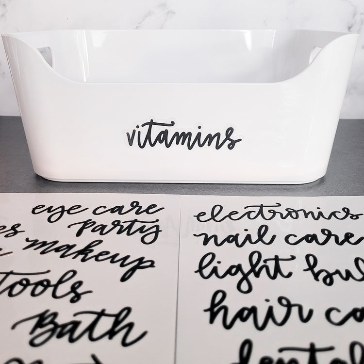 Stickers - Home Organization Labels