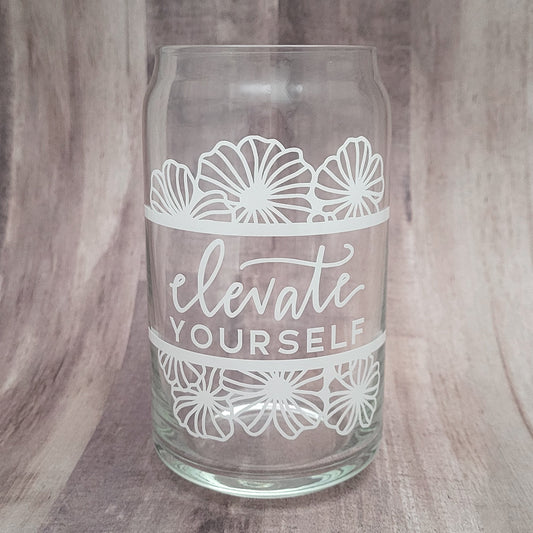 Soda Can Glass - Elevate Yourself
