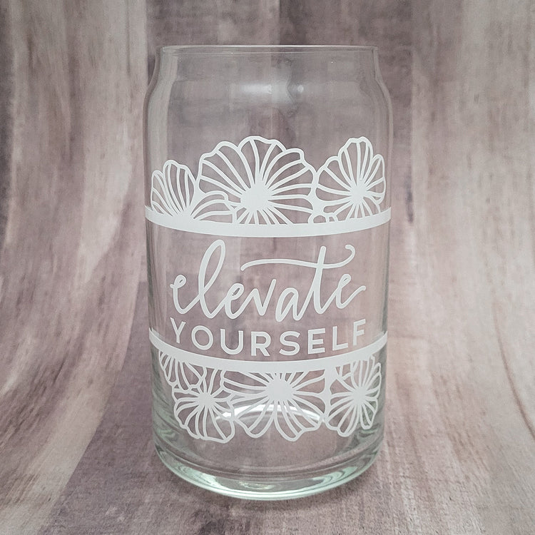 Soda Can Glass - Elevate Yourself