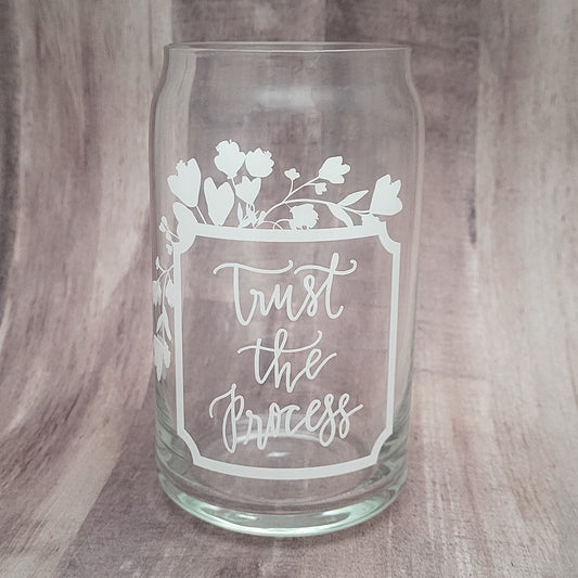 Soda Can Glass - Trust The Process