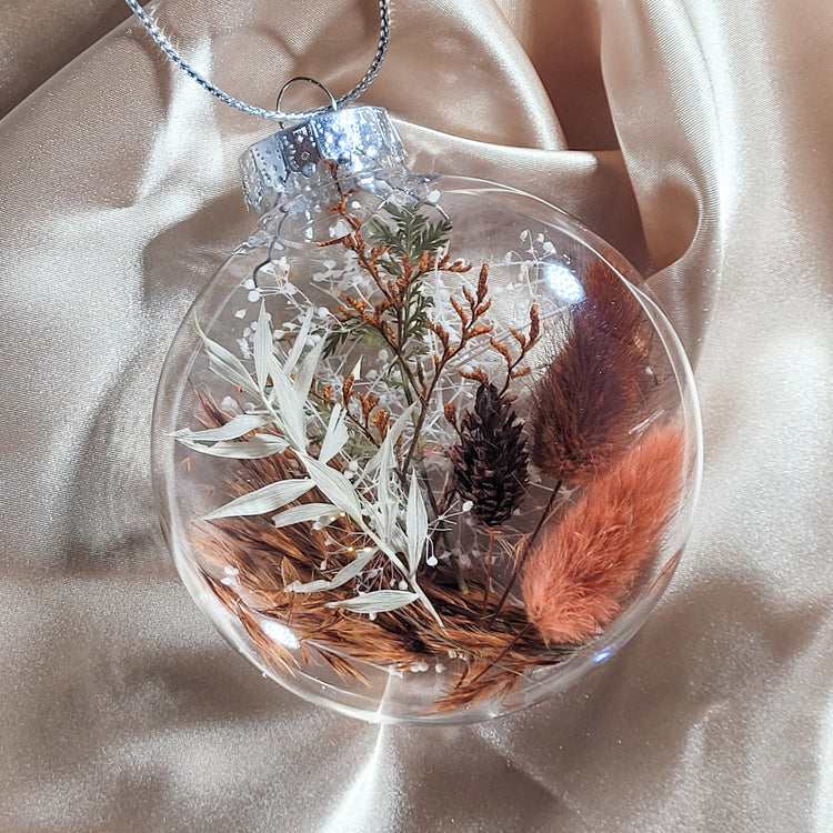 Floral Ornament - Rust + Copper Tones