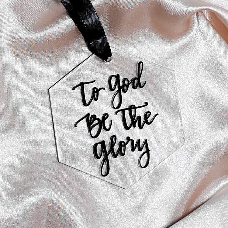 Ornament - To God Be The Glory