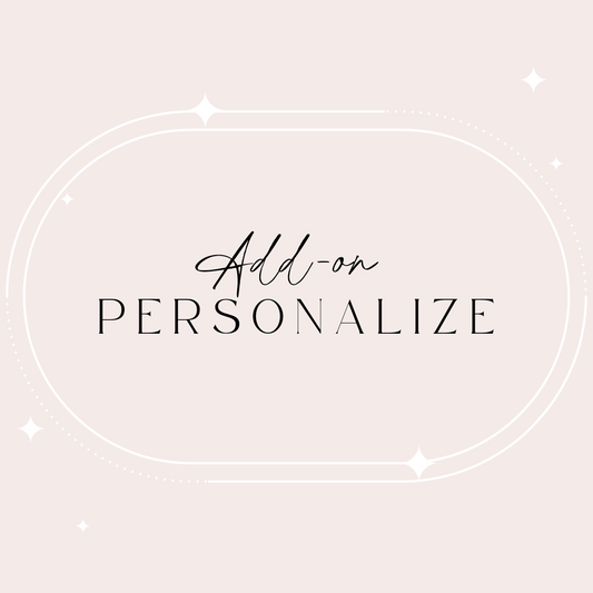 Add On: Personalize
